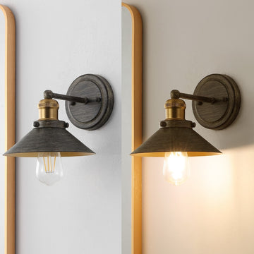 July Metal Shade Sconce
